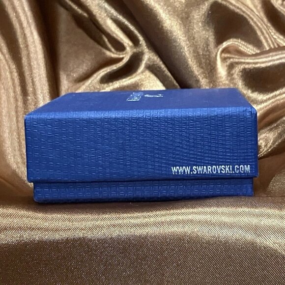 Swarovski Designer Rare Desert Glow Colored Parallel Necklace. Luxurious! NEW. - Picture 4 of 5